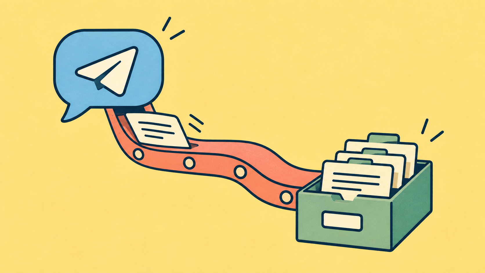 Eine Nachricht aus Telegram an eine andere Website oder Anwendung übertragen