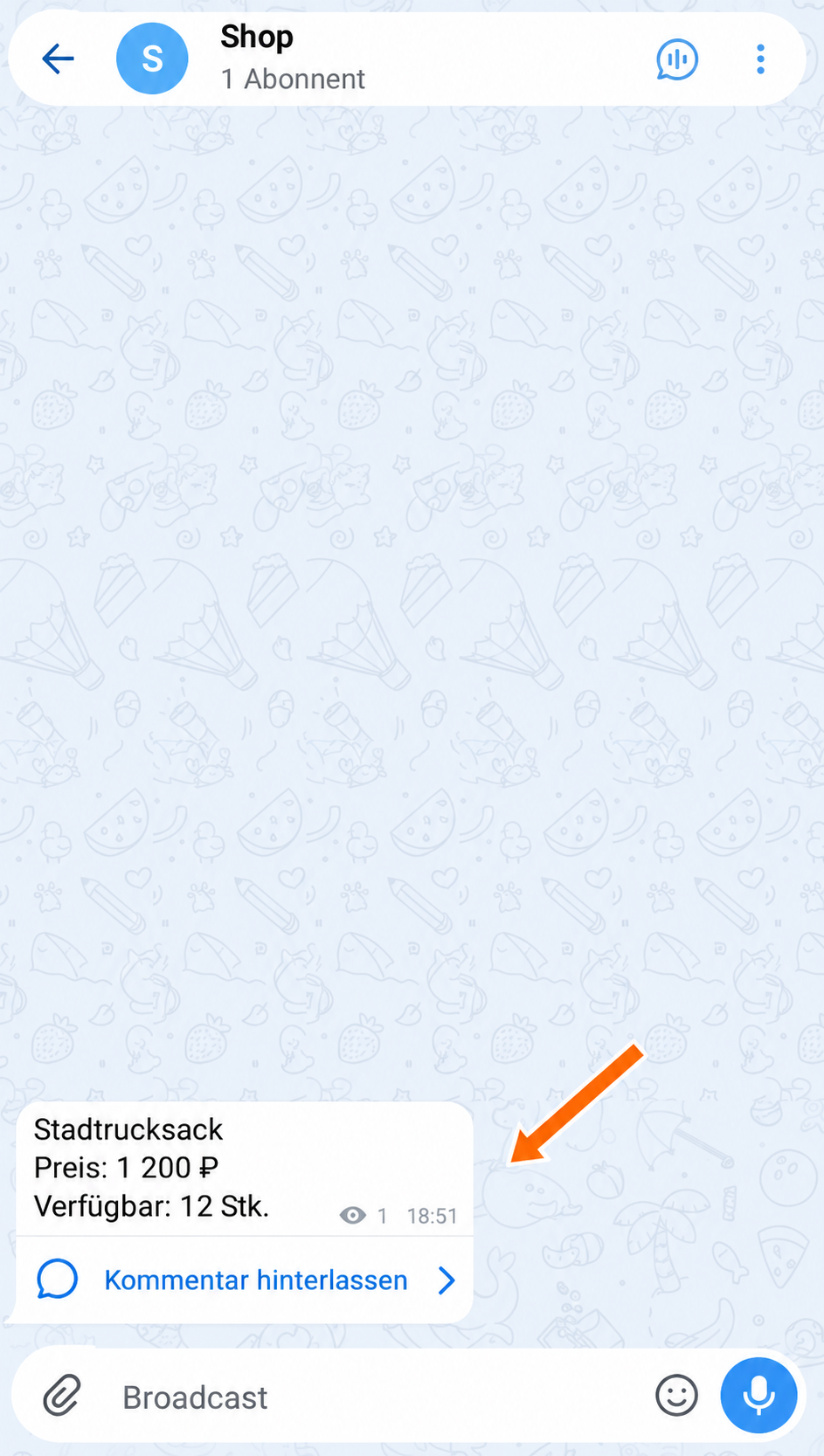 Der Preis wurde um 20 % erhöht, die Stückzahl bleibt gleich